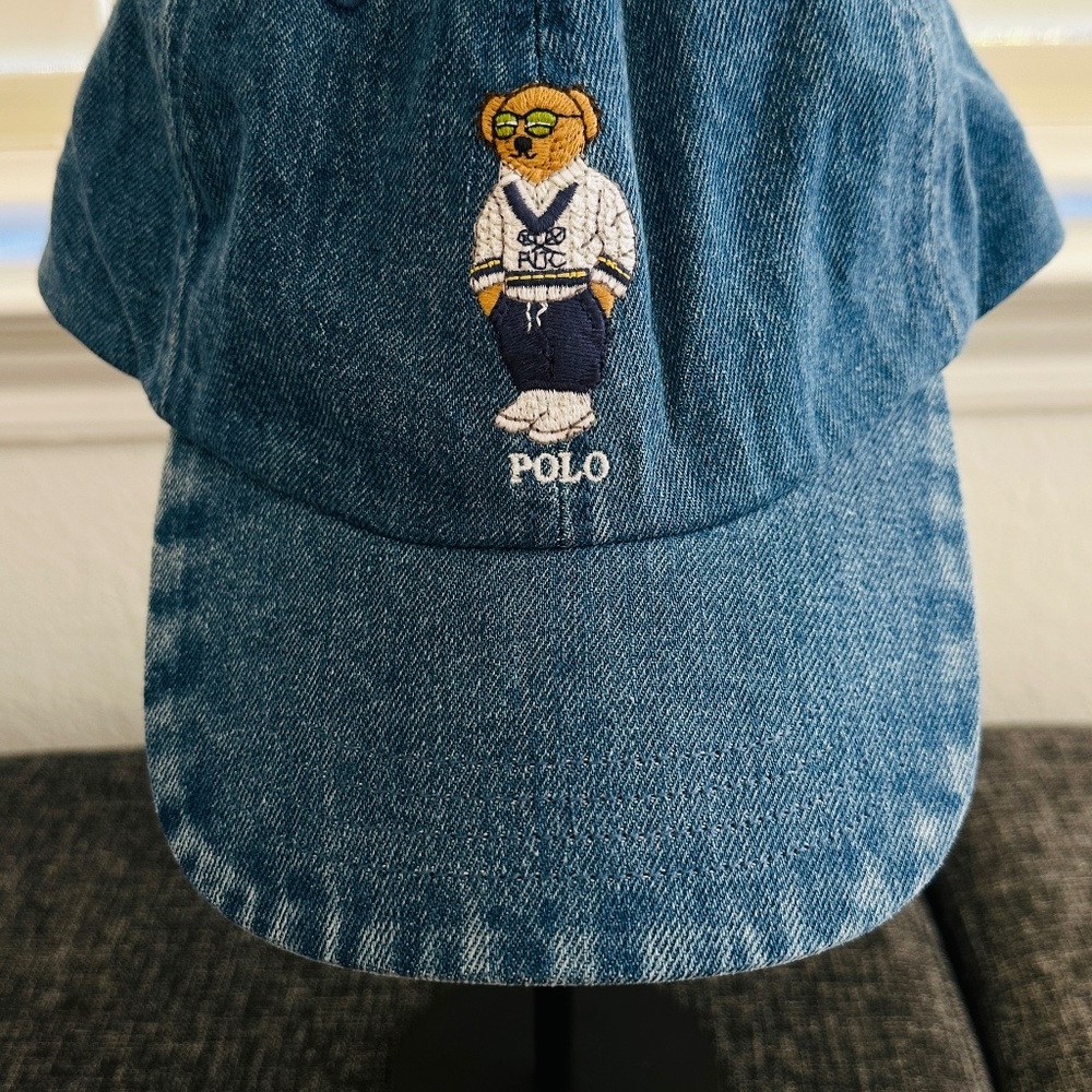 (NEW)Polo Ralph Lauren Classic Sports Cap _Blue  Denim, Adjustable